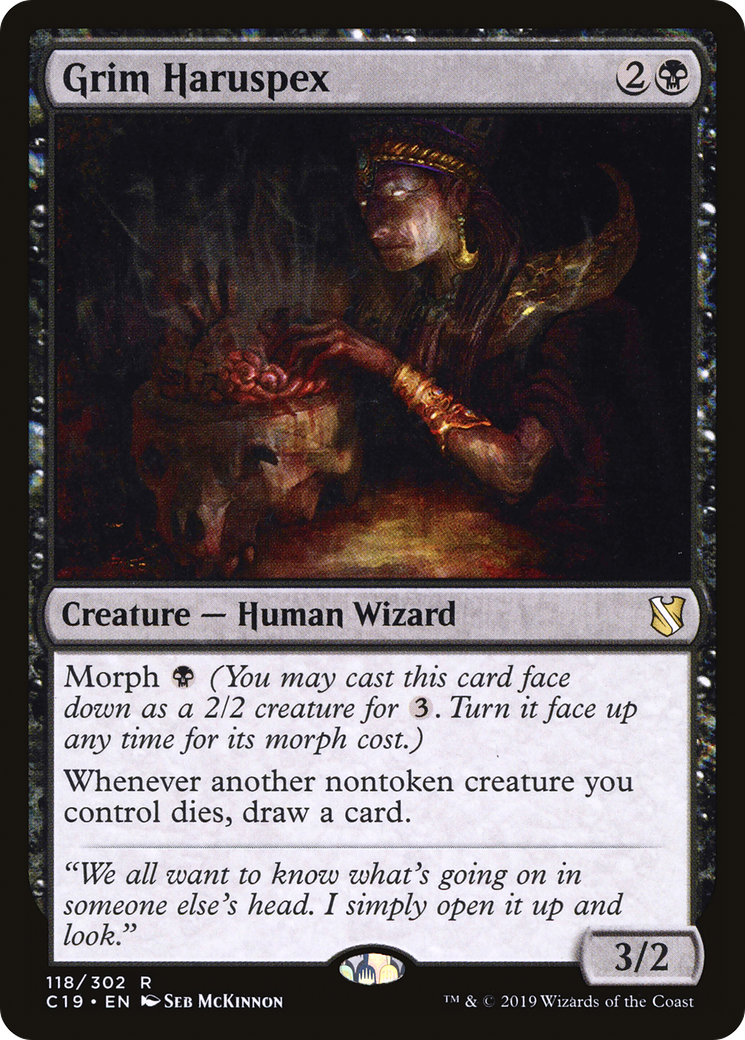 Grim Haruspex (118) - Commander 2019