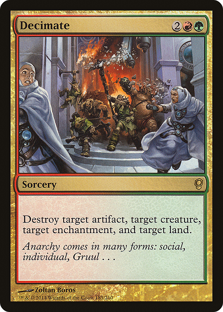 Decimate (185) Foil - Conspiracy