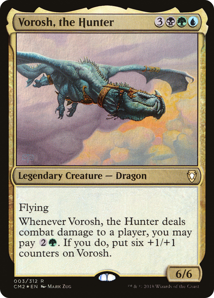 Vorosh, the Hunter (003) Foil - Commander Anthology Volume II