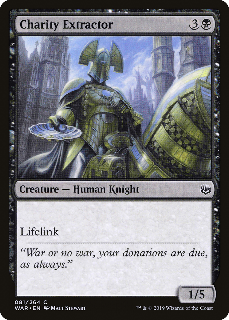 Charity Extractor (081) - War of the Spark