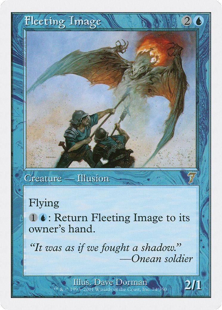 Fleeting Image (074) Foil - Seventh Edition