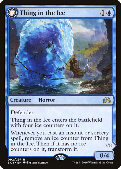 Thing in the Ice (092) Foil - Shadows over Innistrad
