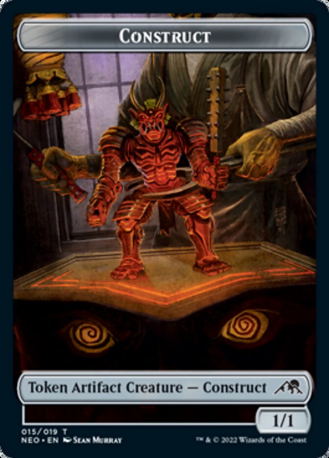 Construct Token (015) [Kamigawa: Neon Dynasty Tokens] | Silver Goblin