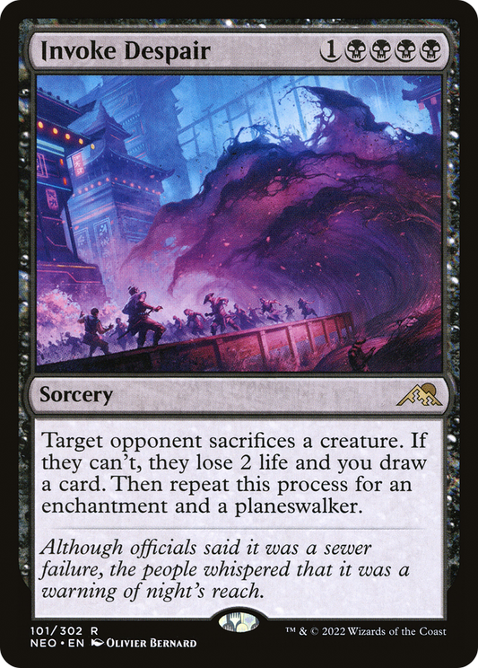 Invoke Despair (101) - Kamigawa: Neon Dynasty