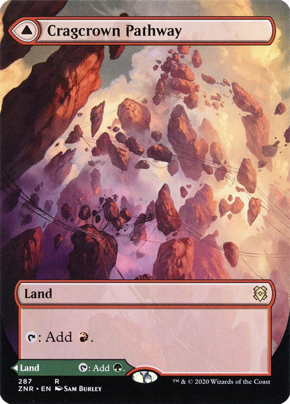 Cragcrown Pathway // Timbercrown Pathway (Showcase) (287) - Zendikar Rising