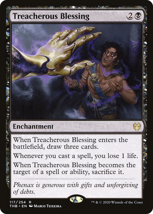 Treacherous Blessing (117) - Theros Beyond Death