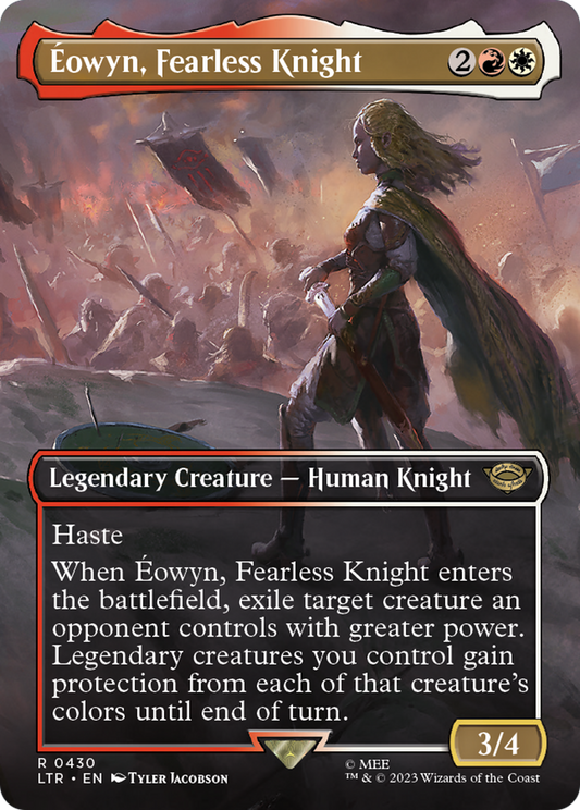Eowyn, Fearless Knight (Borderless) (430) - The Lord of the Rings: Tales of Middle-earth