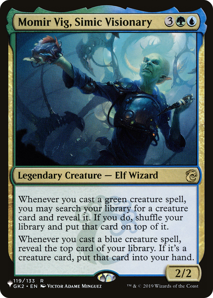 Momir Vig, Simic Visionary (GK2-119) - The List
