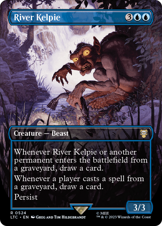 River Kelpie (524) Foil - Tales of Middle-earth Commander