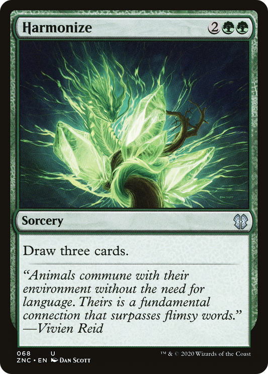 Harmonize (068) - Zendikar Rising Commander