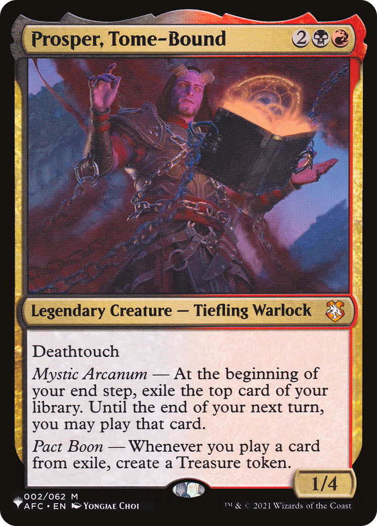 Prosper, Tome-Bound (AFC-2)