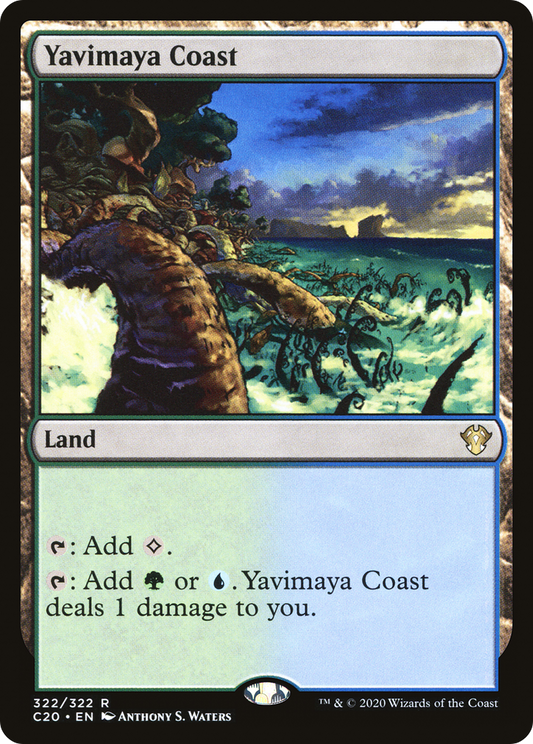 Yavimaya Coast (322) - Commander 2020