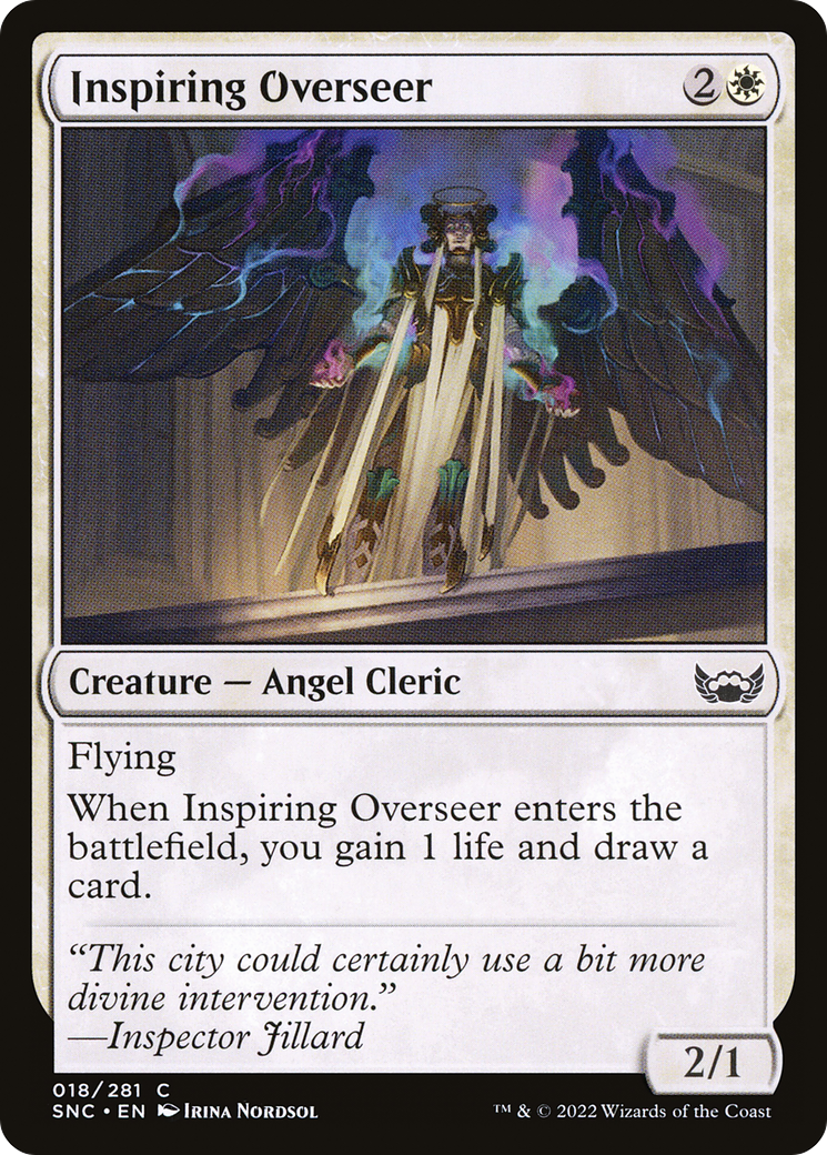 Inspiring Overseer (018) Foil - Streets of New Capenna