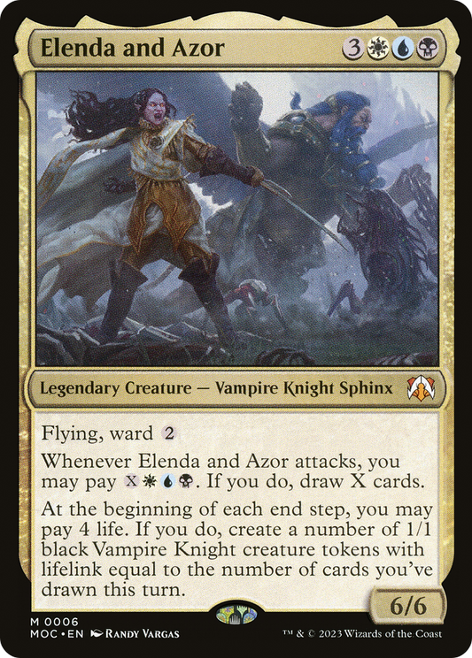 Elenda and Azor (006) - March of the Machine Commander