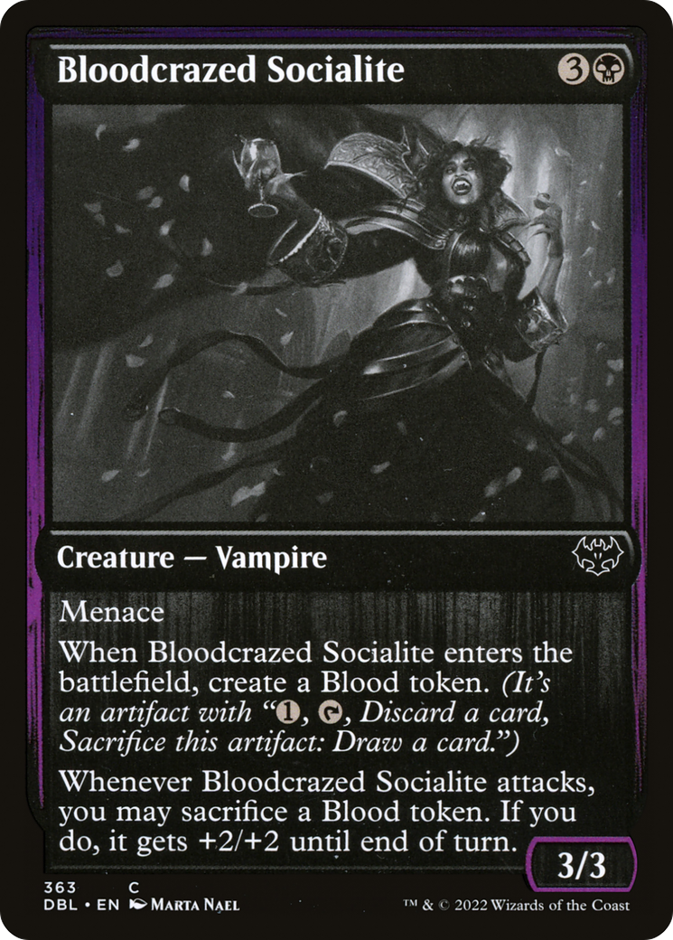 Bloodcrazed Socialite (363) - Innistrad: Double Feature