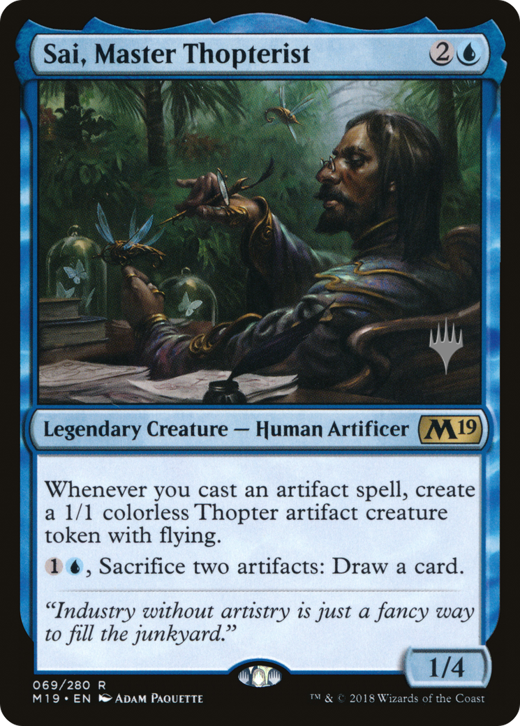 Sai, Master Thopterist (069) - Core Set 2019 Promos