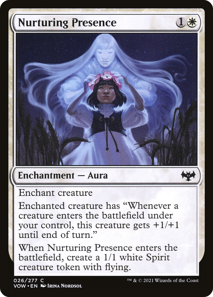 Nurturing Presence (026) Foil - Innistrad: Crimson Vow