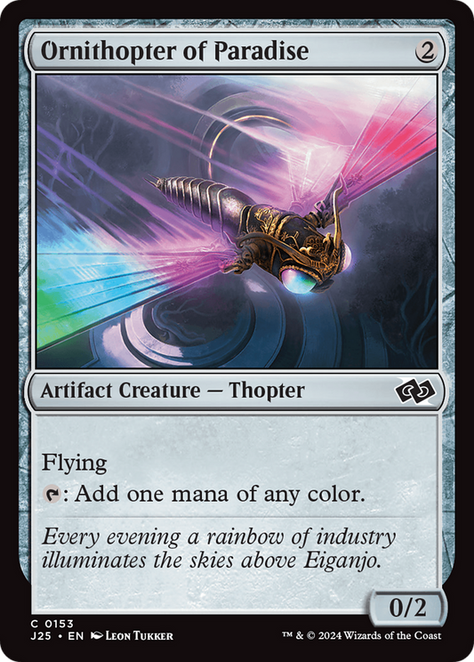 Ornithopter of Paradise (J25153)  - Foundations Jumpstart