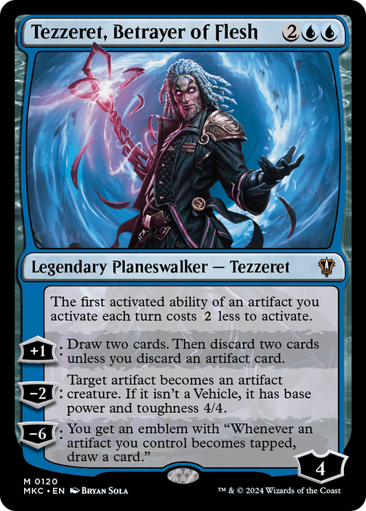 Tezzeret, Betrayer of Flesh (120)