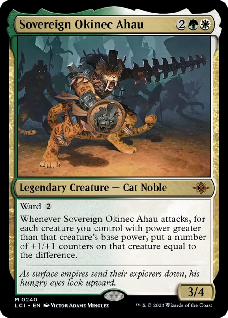 Sovereign Okinec Ahau [The Lost Caverns of Ixalan] | Silver Goblin