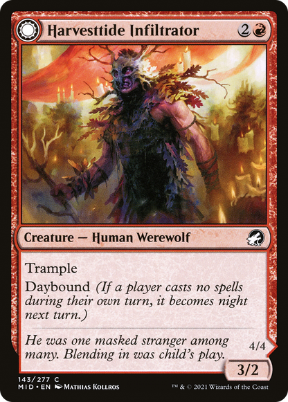 Harvesttide Infiltrator (143) Foil - Innistrad: Midnight Hunt