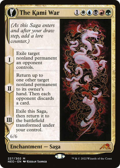 The Kami War (227) Foil - Kamigawa: Neon Dynasty