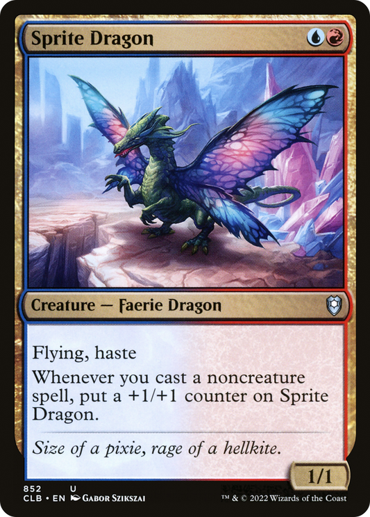 Sprite Dragon (852) - Commander Legends: Battle for Baldur's Gate
