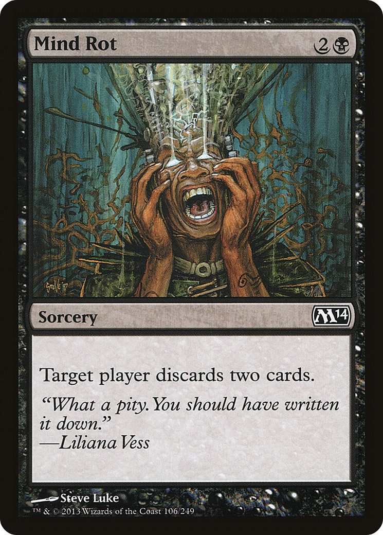 Mind Rot (106) Foil - Magic 2014