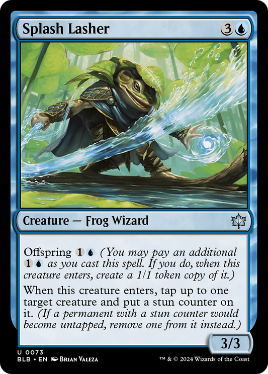 Splash Lasher [Bloomburrow] Foil