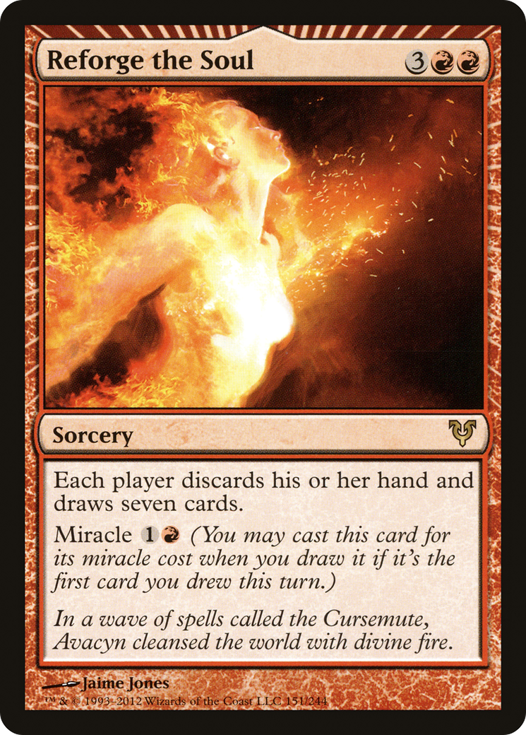 Reforge the Soul (151) Foil - Avacyn Restored
