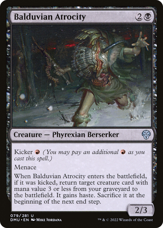 Balduvian Atrocity [Dominaria United] Foil
