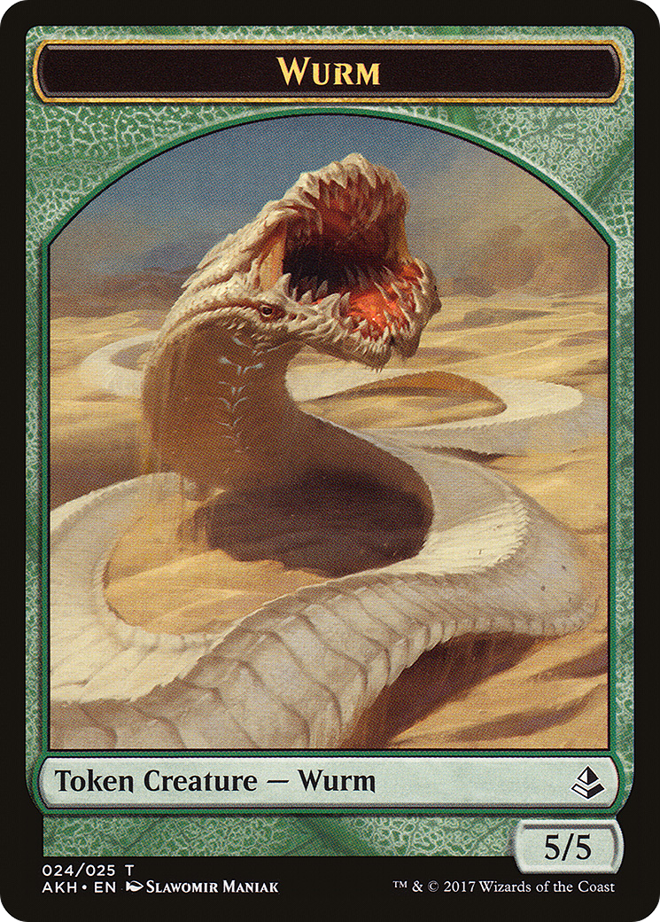 Wurm (024) - Amonkhet Tokens