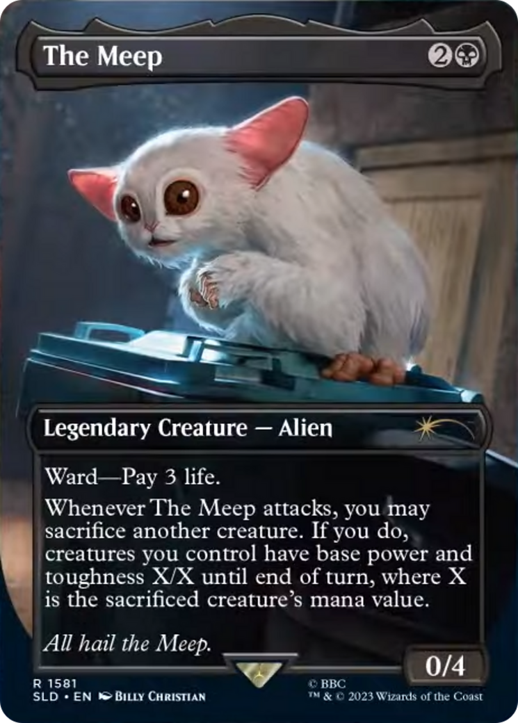 The Meep (1581) Foil - Secret Lair Drop