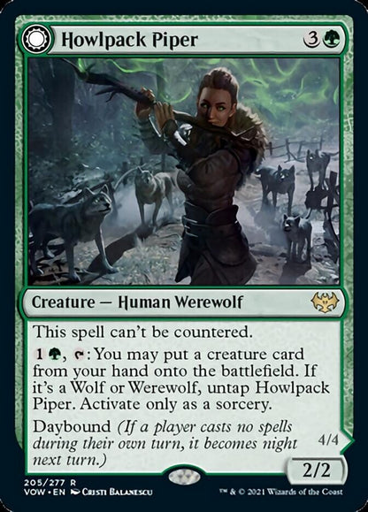 Howlpack Piper (205) - Innistrad: Crimson Vow