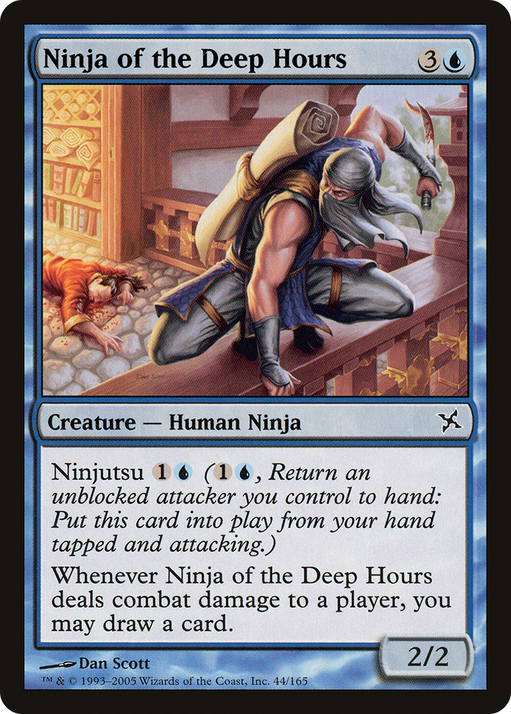 Ninja of the Deep Hours (044) Foil - Betrayers of Kamigawa