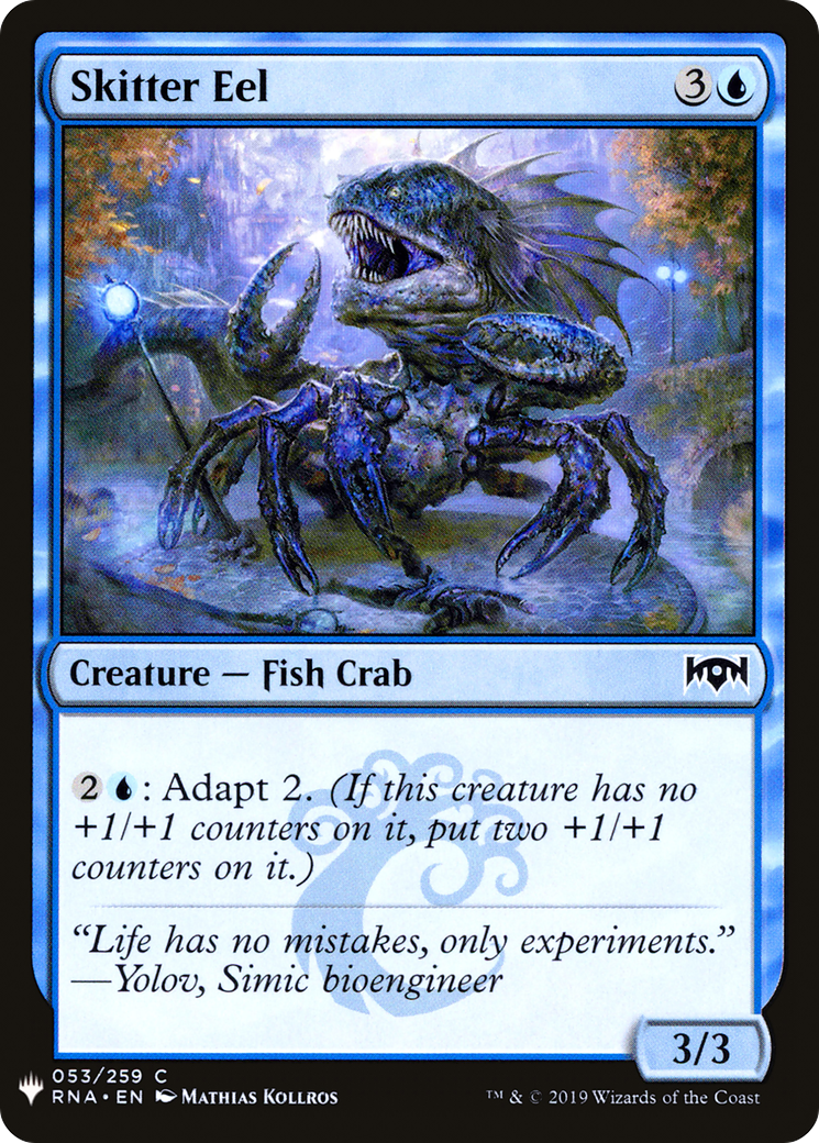 Skitter Eel (RNA-53) - The List