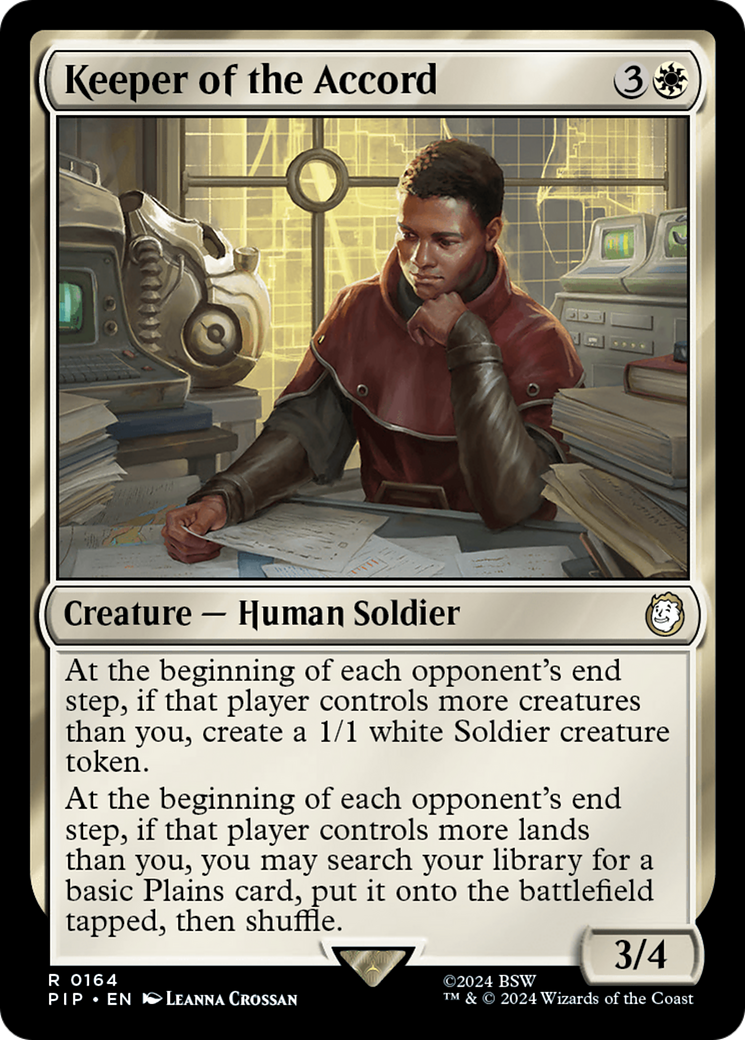 Keeper of the Accord (164) Foil - Fallout