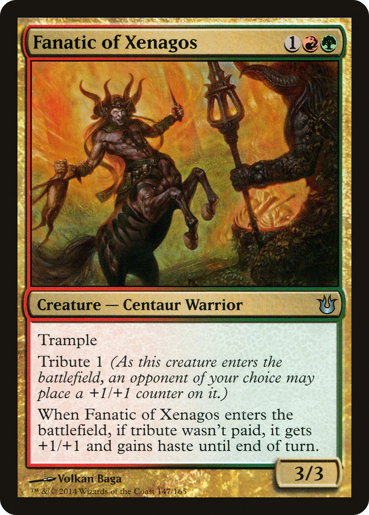 Fanatic of Xenagos (147) - Born of the Gods