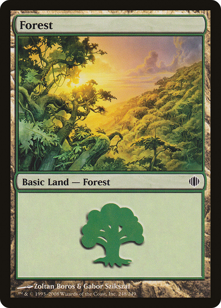 Forest (248) Foil - Shards of Alara