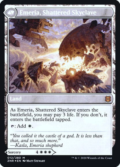 Emeria's Call // Emeria, Shattered Skyclave (12s) Foil - Zendikar Rising Promos