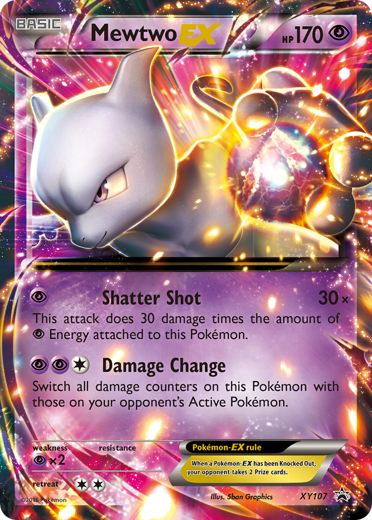 Mewtwo EX (XY107) [XY: Black Star Promos] | Silver Goblin