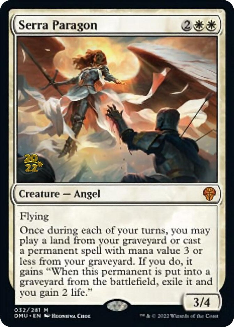 Serra Paragon [Dominaria United Prerelease Promos] | Silver Goblin