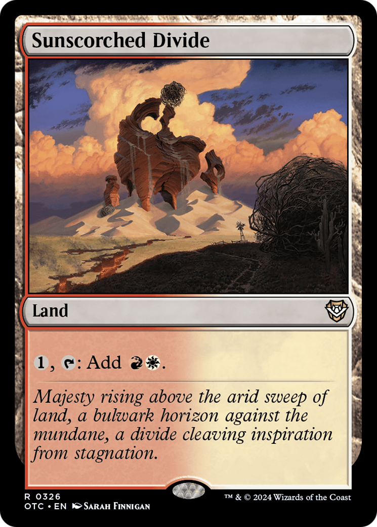 Sunscorched Divide (326) - Outlaws of Thunder Junction Commander