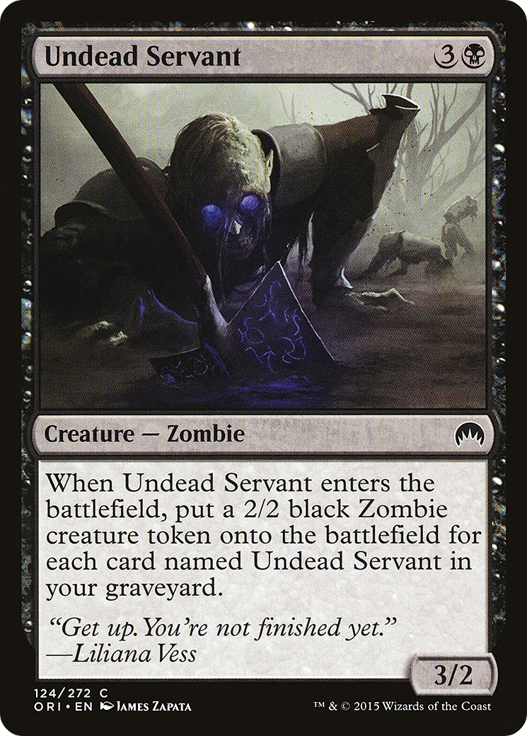 Undead Servant (124) - Magic Origins