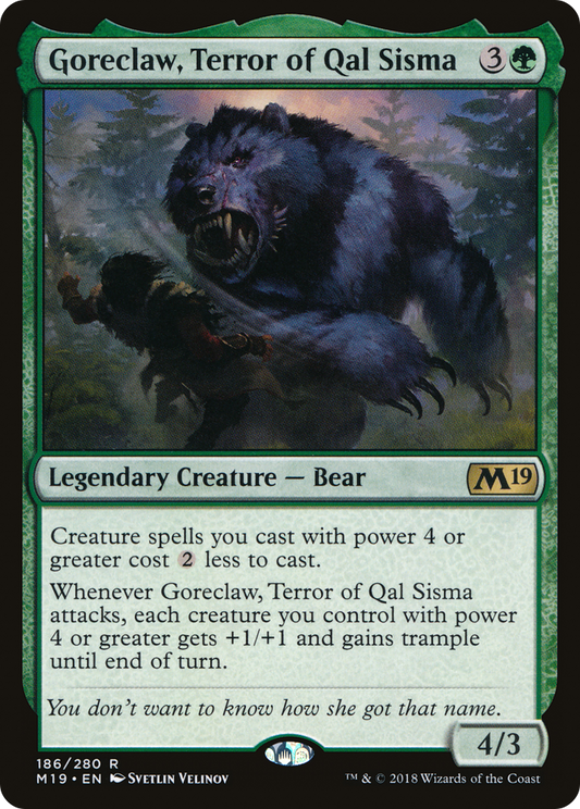 Goreclaw, Terror of Qal Sisma (186) - Core Set 2019