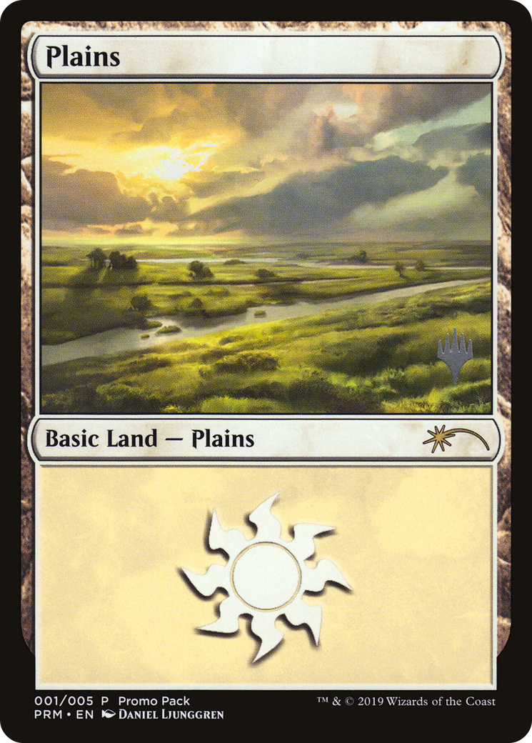 Plains (001) Foil - M20 Promo Packs