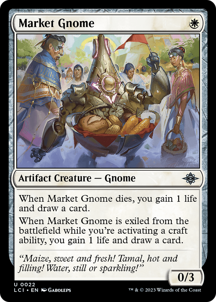 Market Gnome (022) - The Lost Caverns of Ixalan