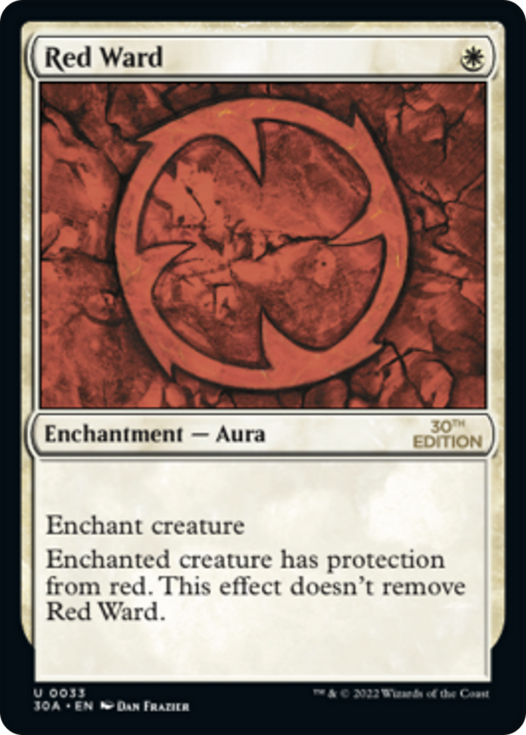 Red Ward (033) - 30th Anniversary Edition