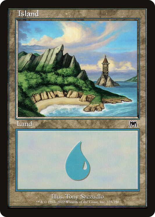 Island (335) [Onslaught] Foil