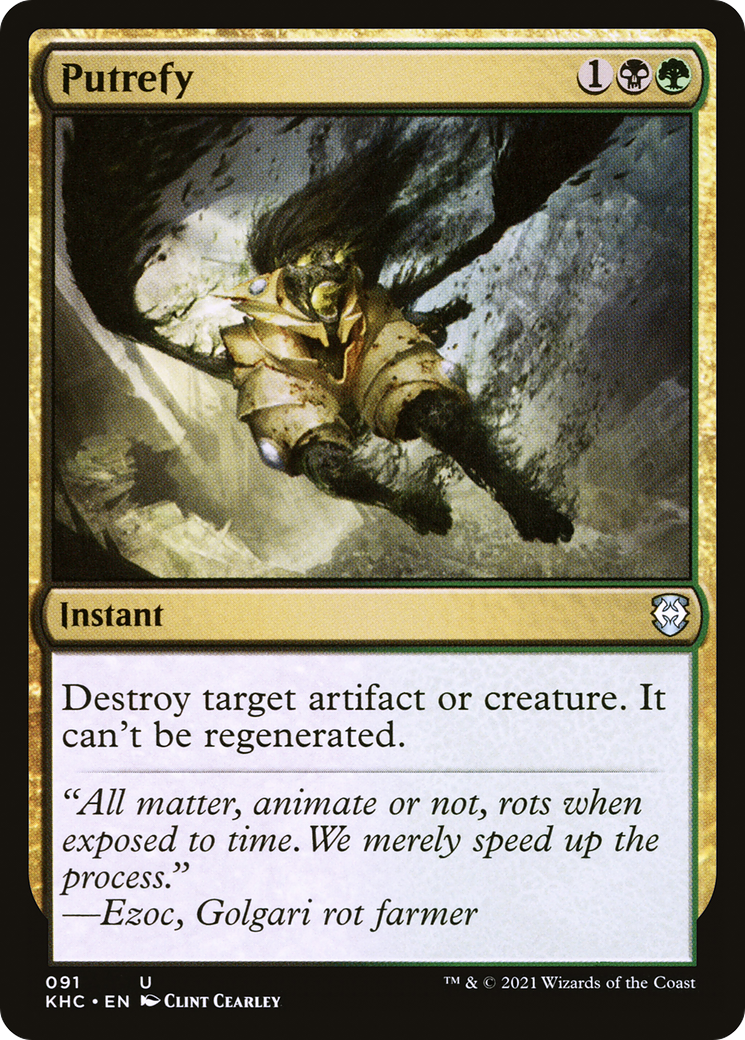 Putrefy (091) - Kaldheim Commander